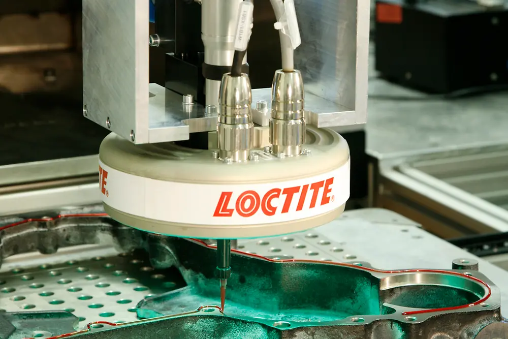 Historic Loctite production